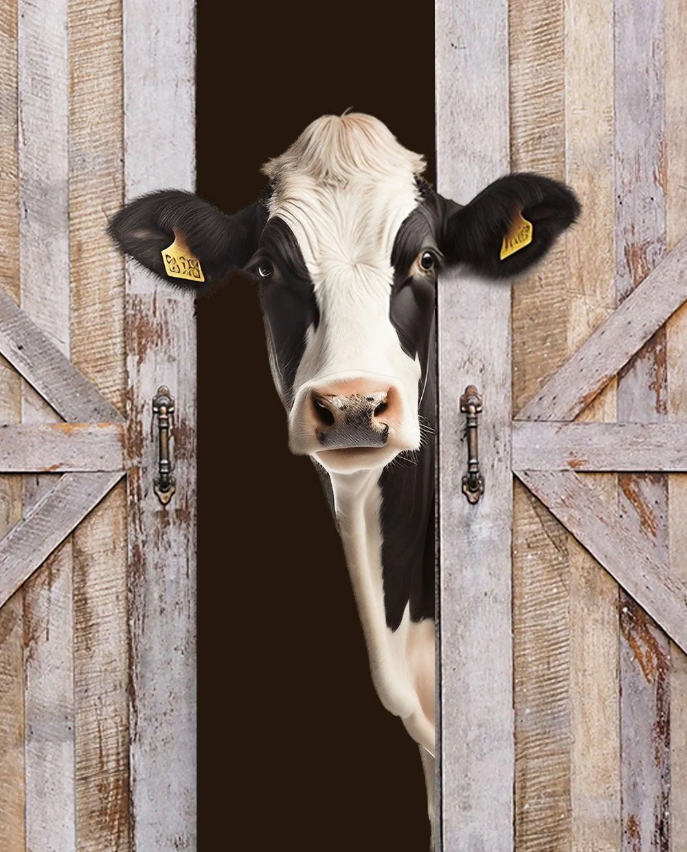 A cow in the barn - Image 5