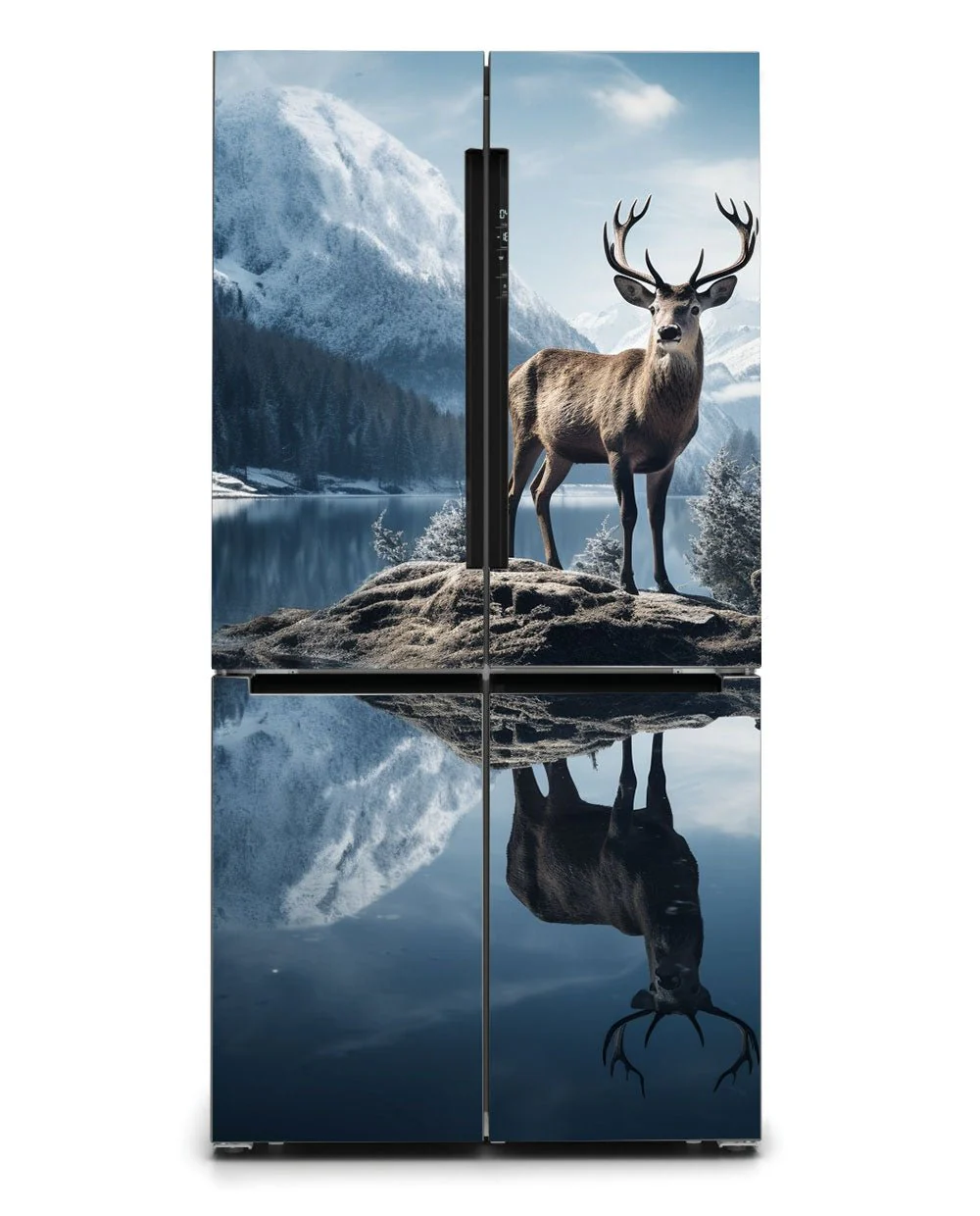 A winter deer - Image 2