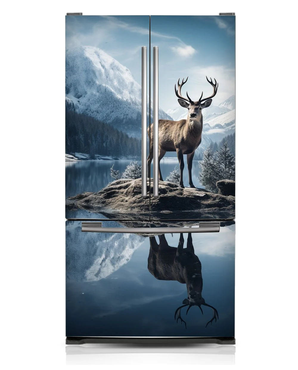 A winter deer - Image 3
