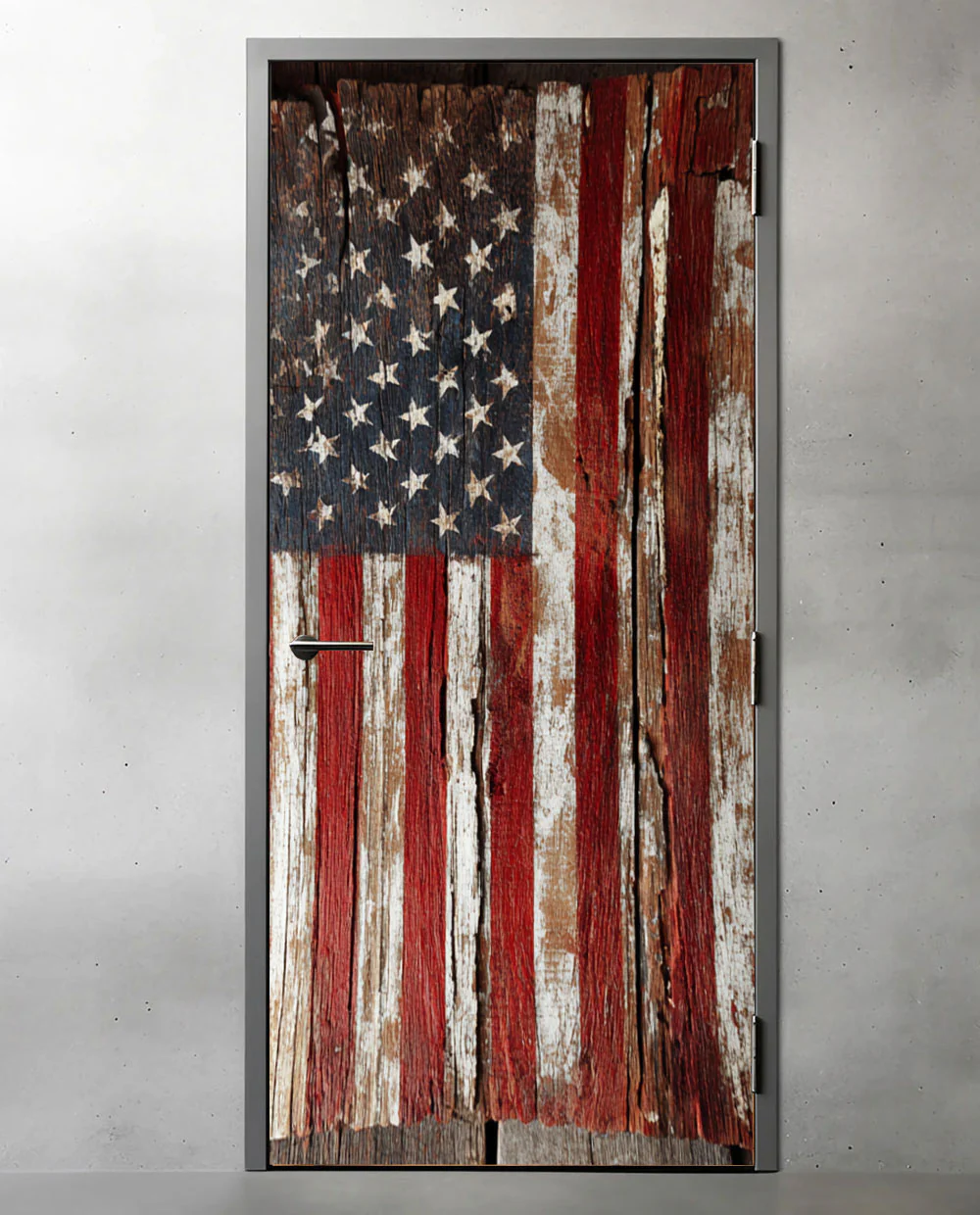 American flag on Wood - Image 10