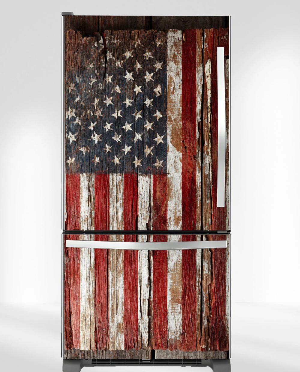 American flag on Wood - Image 7