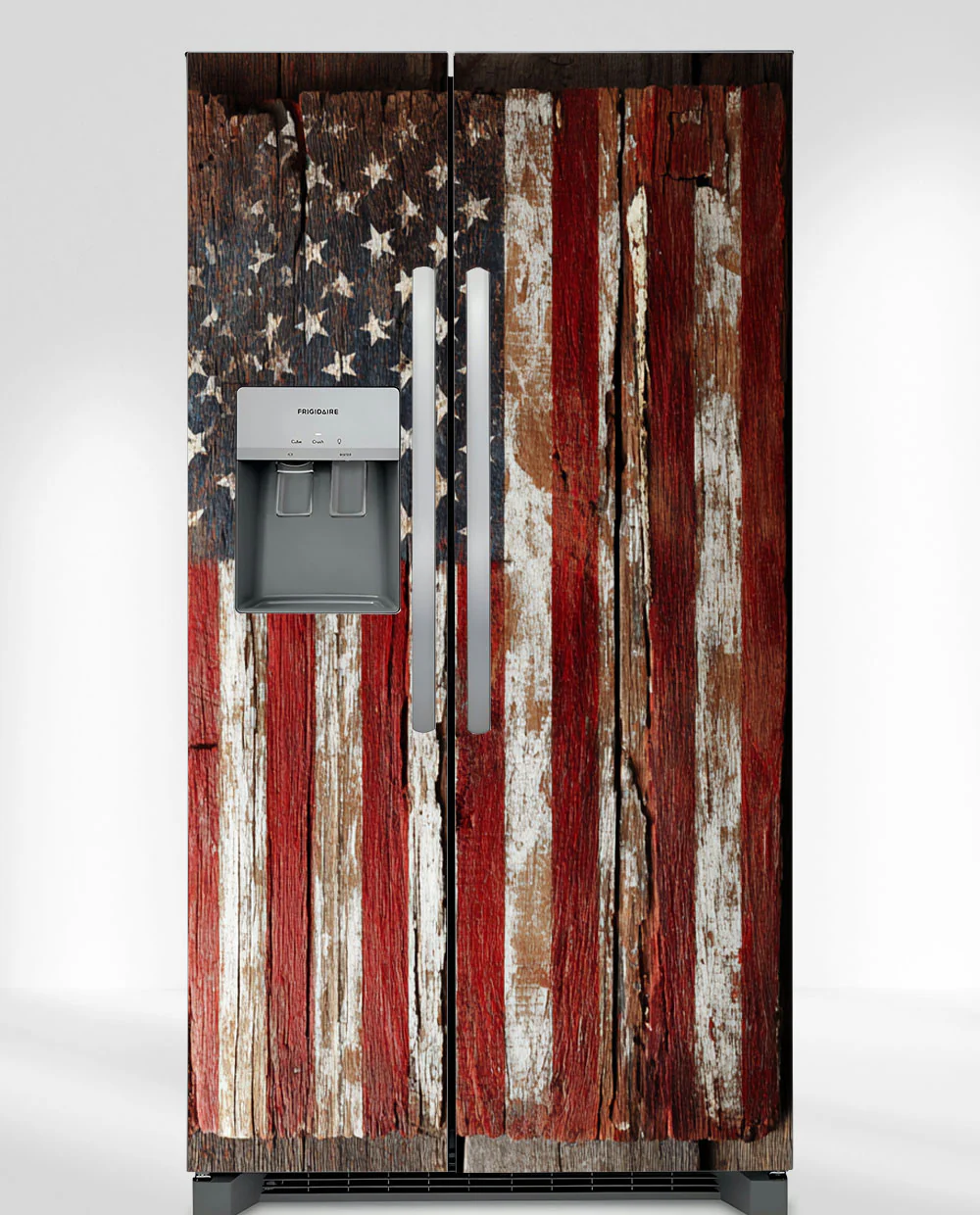 American flag on Wood - Image 8