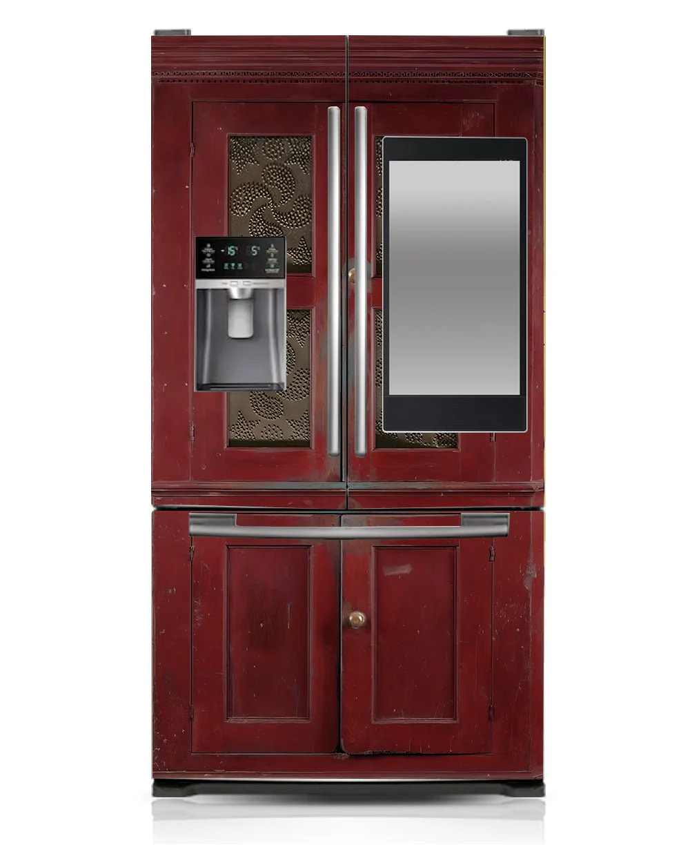 Barn red pie safe - Image 3