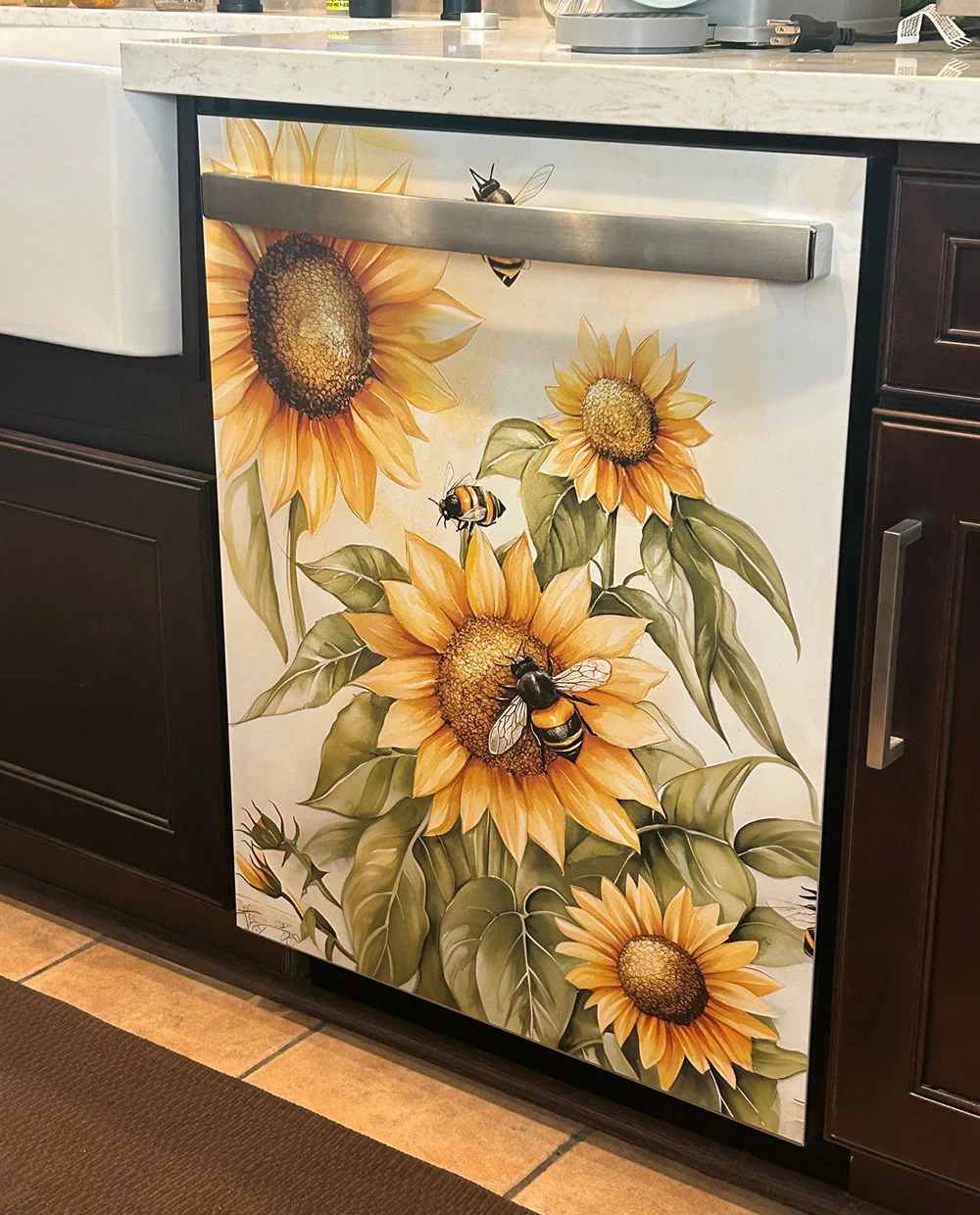 Bees and Sunflowers - Image 7