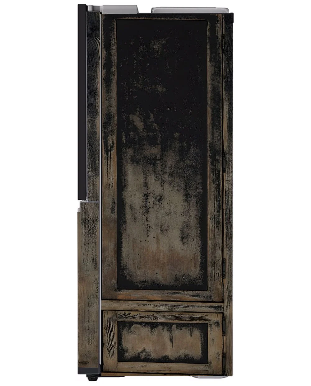 Black distressed cupboard - Image 12