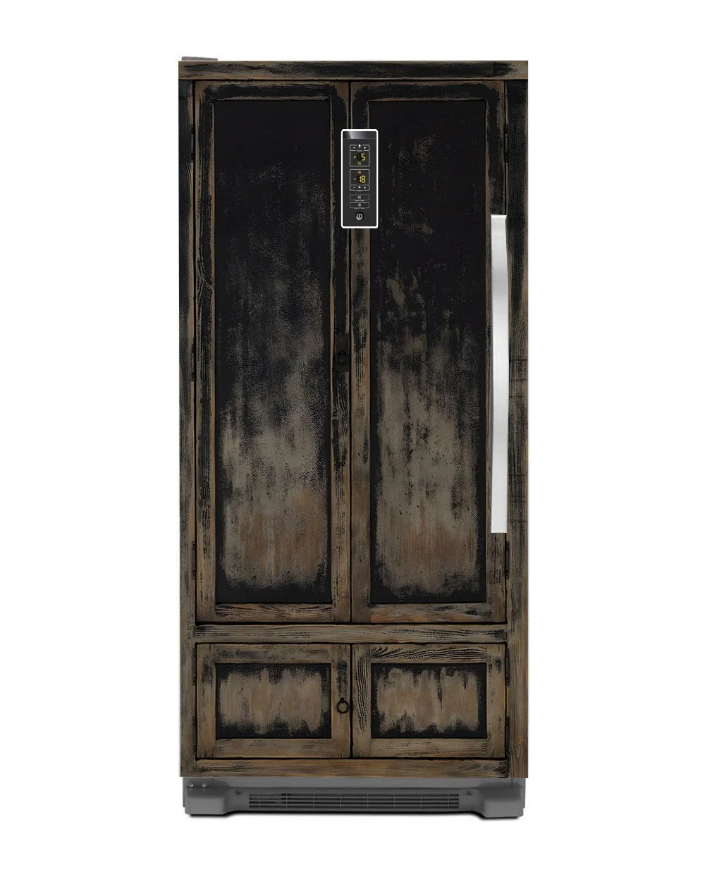 Black distressed cupboard - Image 15