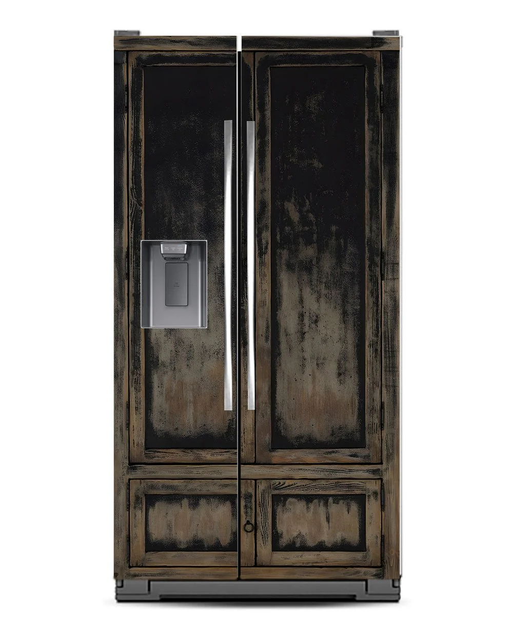 Black distressed cupboard - Image 18