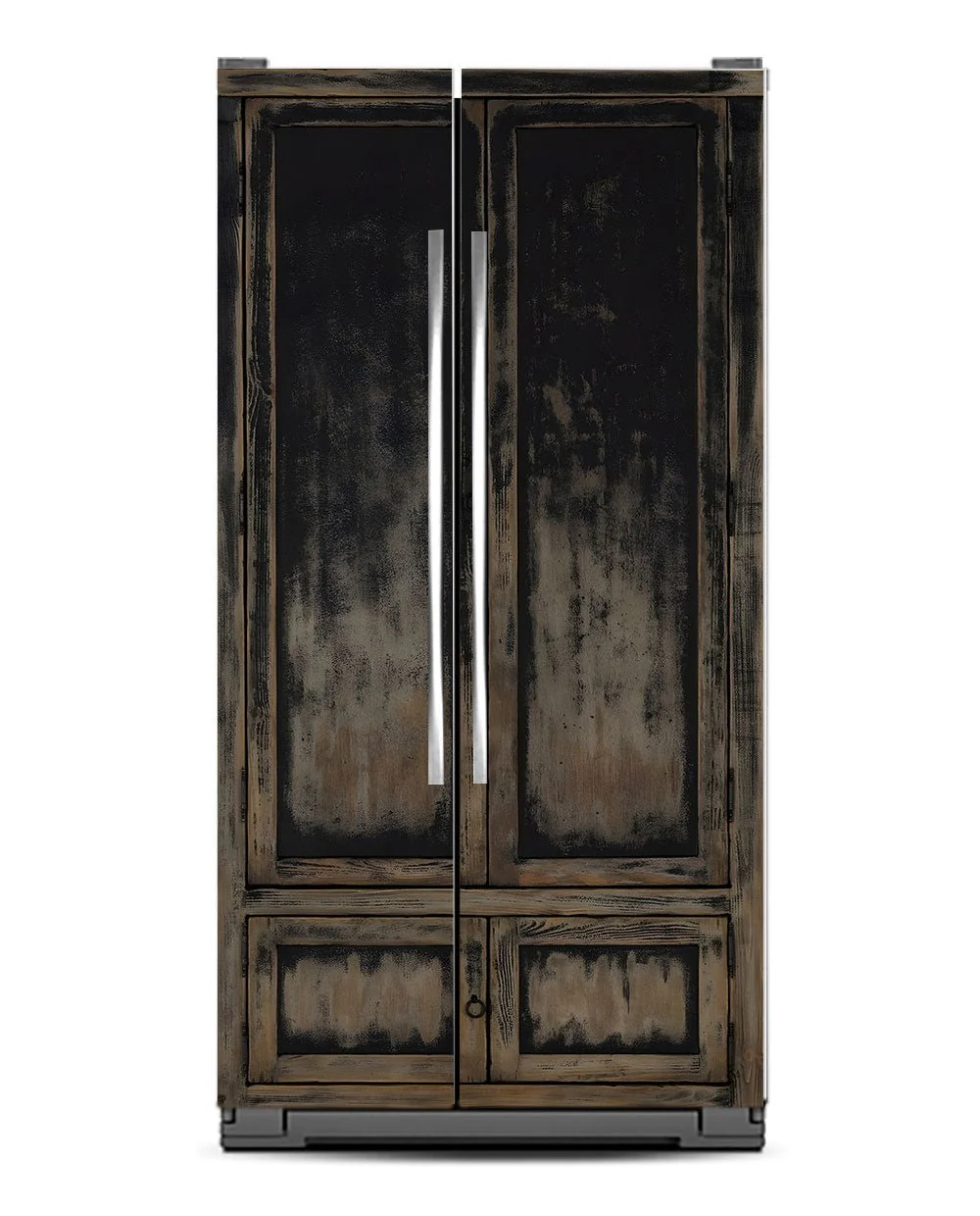 Black distressed cupboard - Image 19