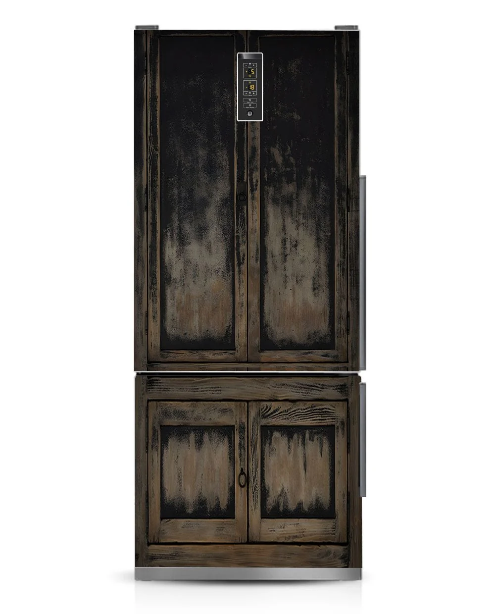 Black distressed cupboard - Image 22