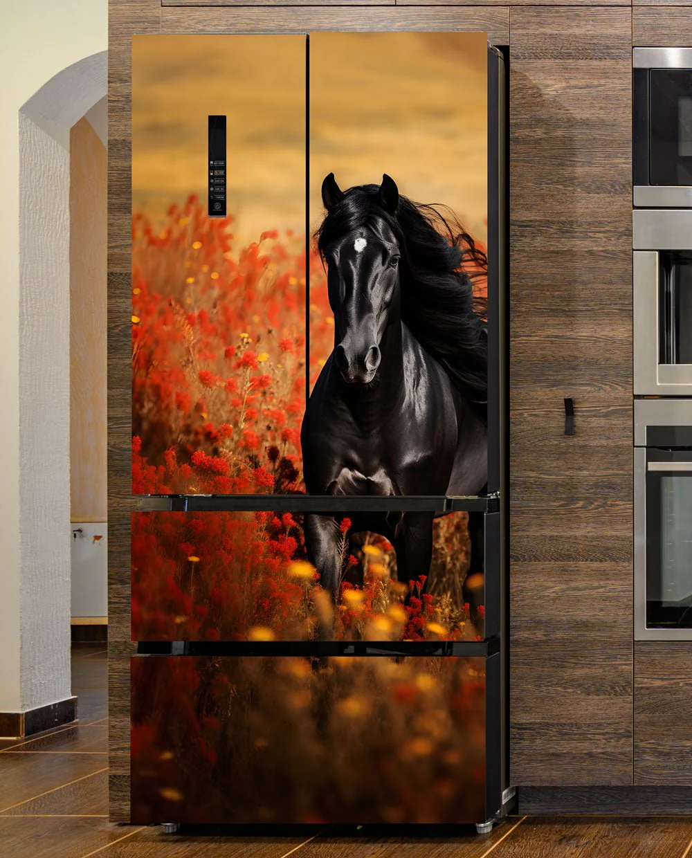 Black Arabian Horse