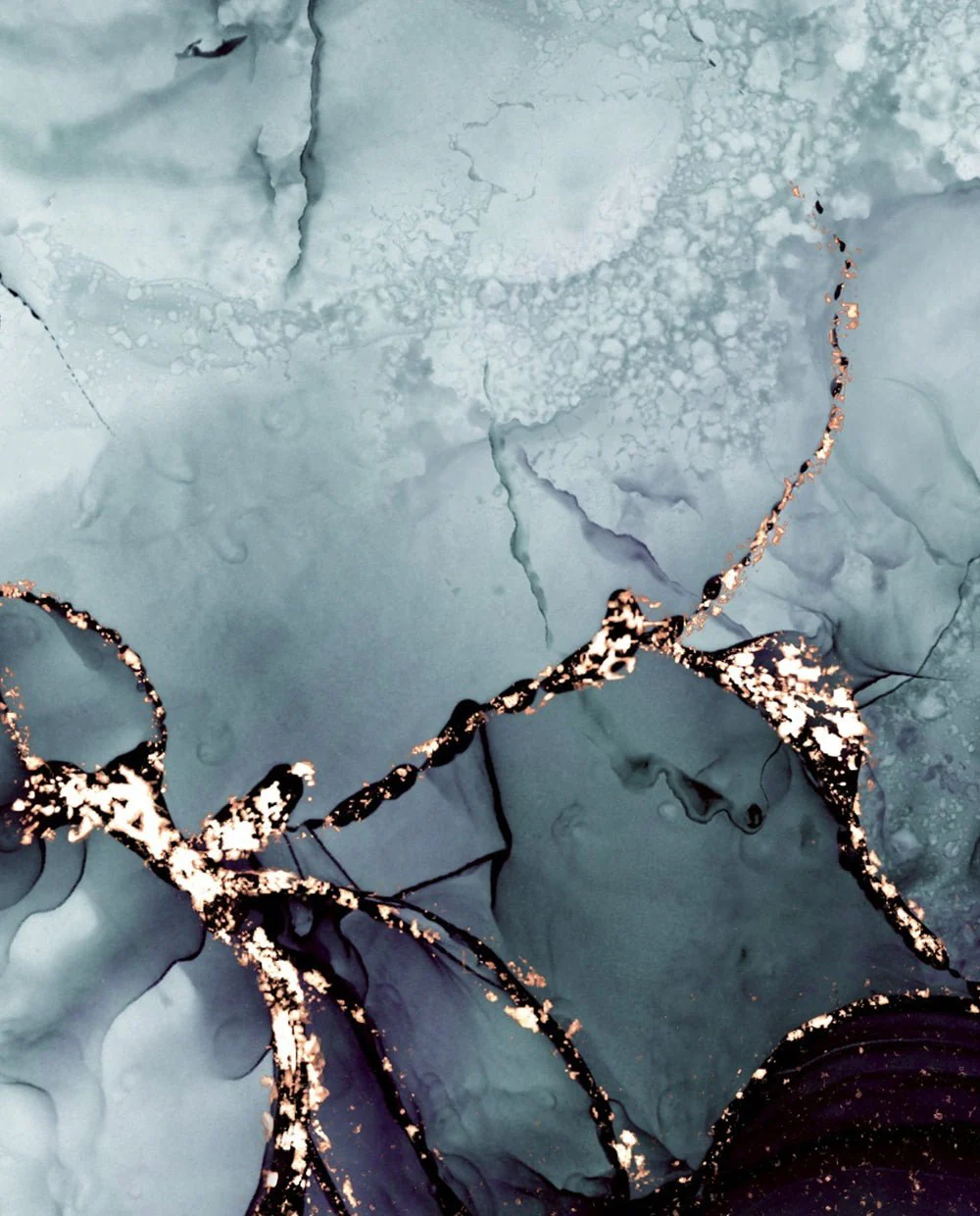 Navy Blue marble - Image 3