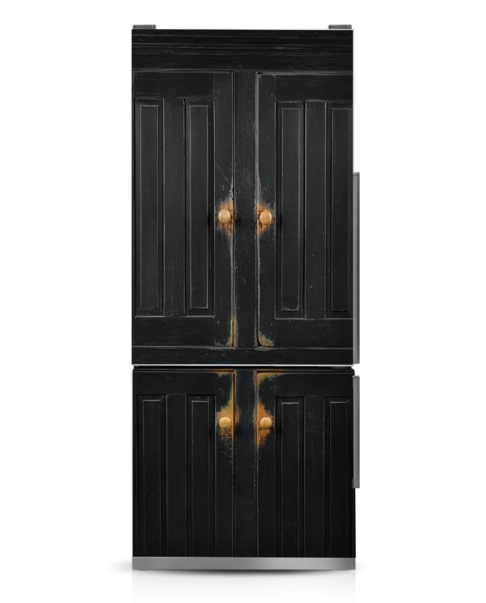 Black primitive cabinet - Image 7