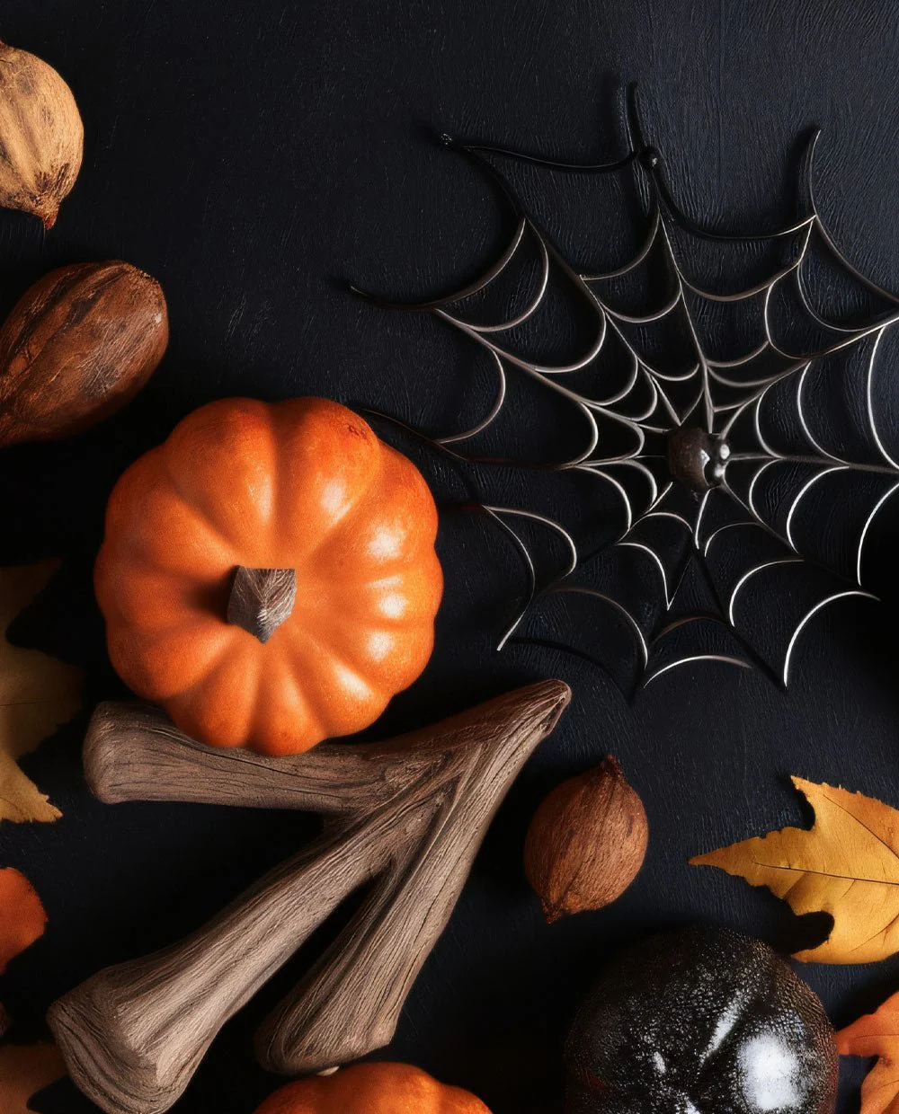 Black Pumpkins and Spiders - Image 4