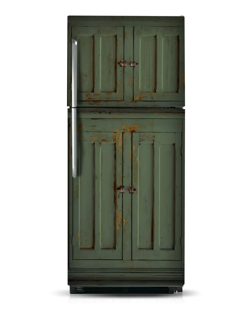 Green primitive cabinet "Lisa" - Image 7