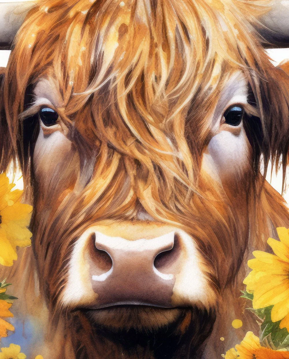 Brown Bull Illustration - Image 4