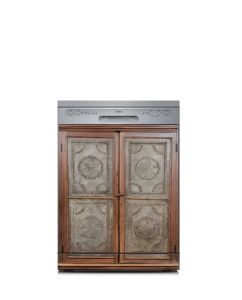 Brown Primitive pie safe - Image 10