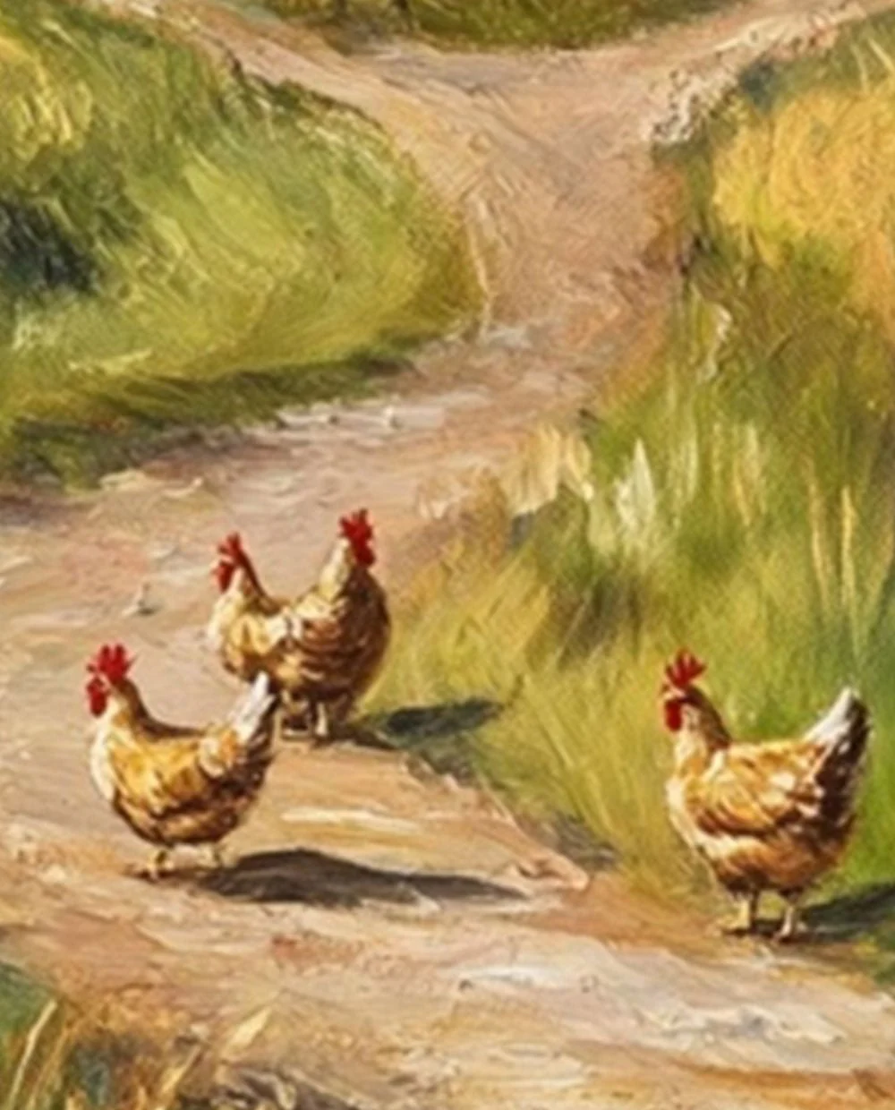 Chickens in the Field - Image 5