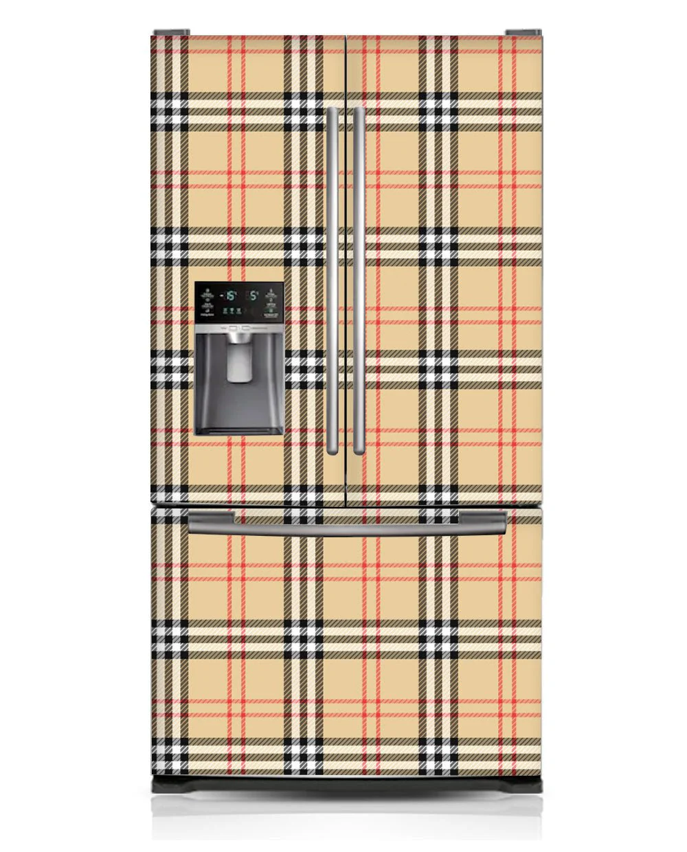 Classic British Plaid Fridge Wrap - Image 3