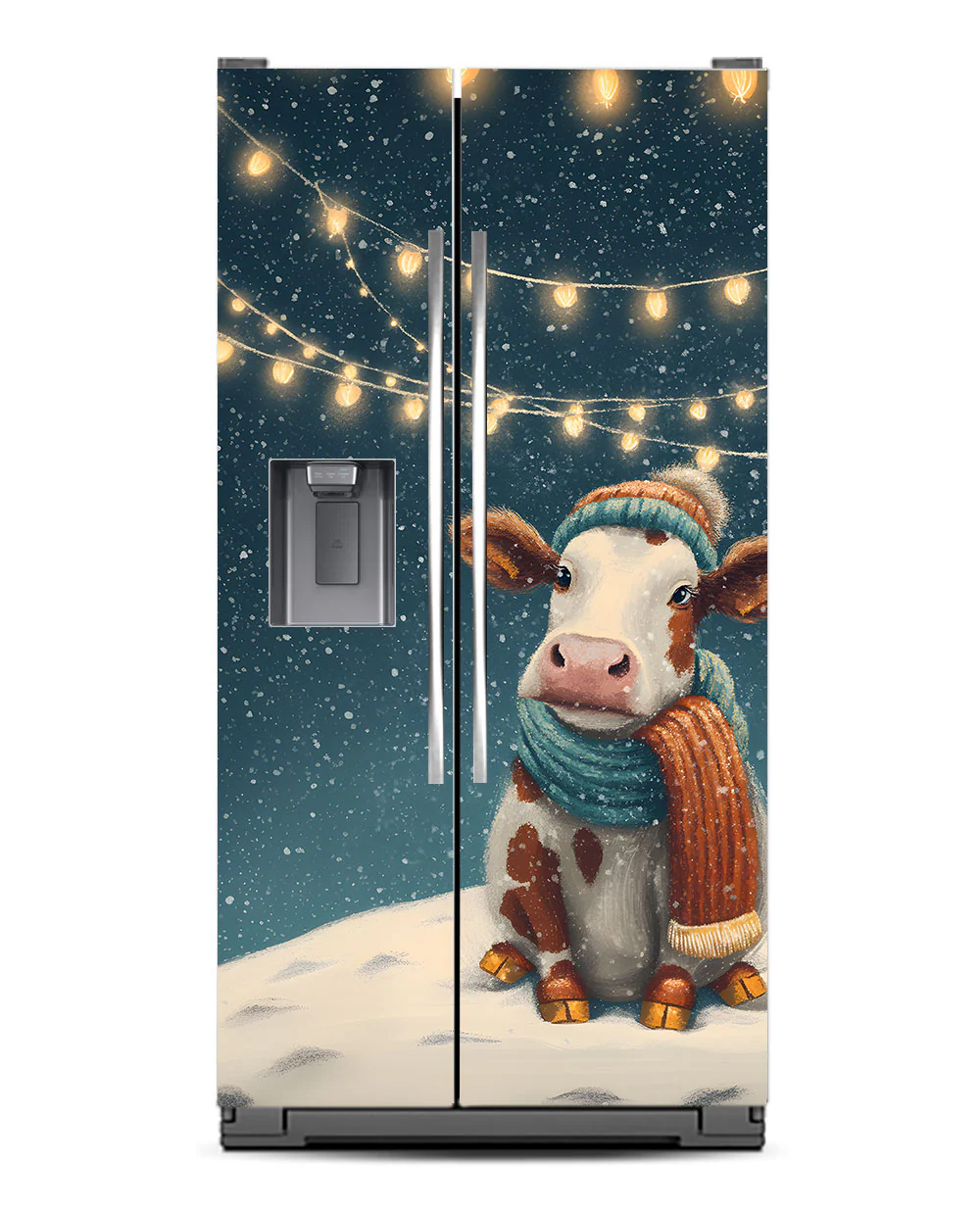 Cozy Cow, Snowy Glow - Image 6