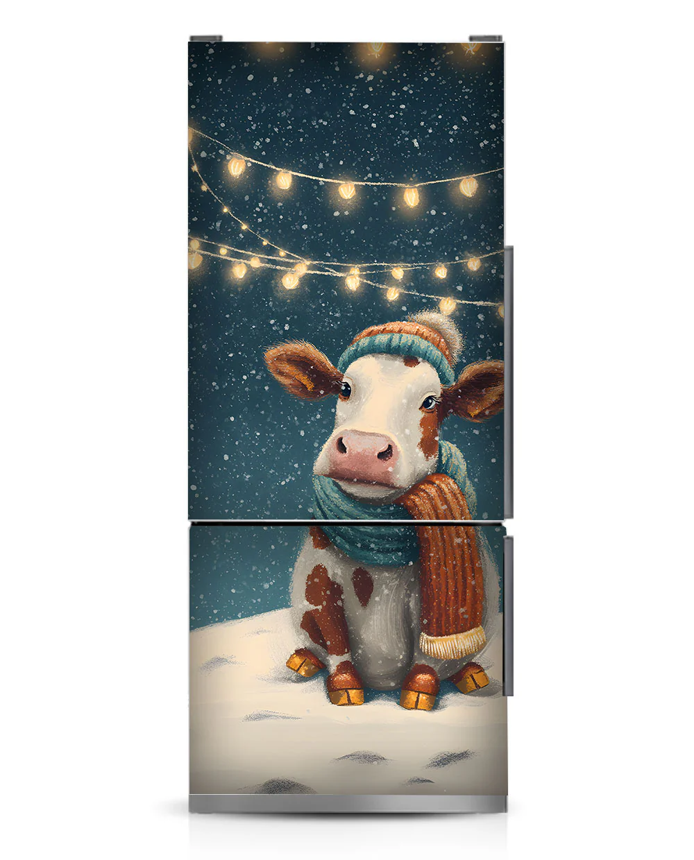 Cozy Cow, Snowy Glow - Image 7