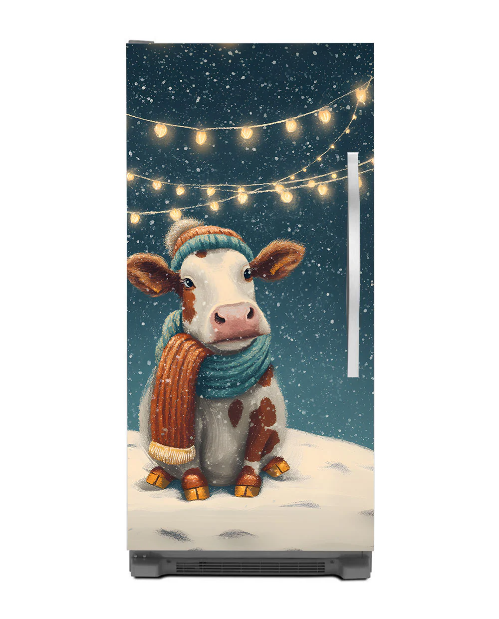 Cozy Cow, Snowy Glow - Image 9
