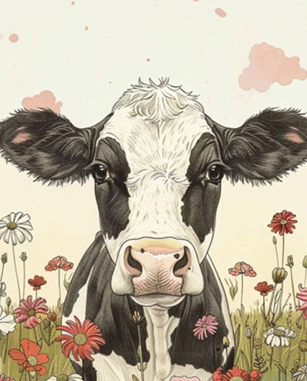 Cute cow illustration - Image 5