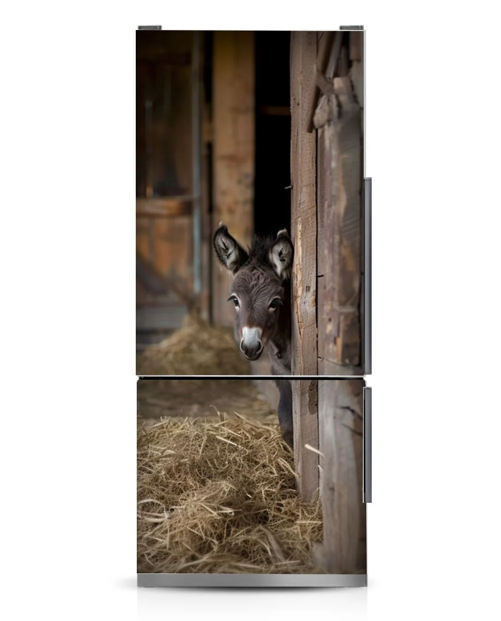 Donkey in the barn - Image 8