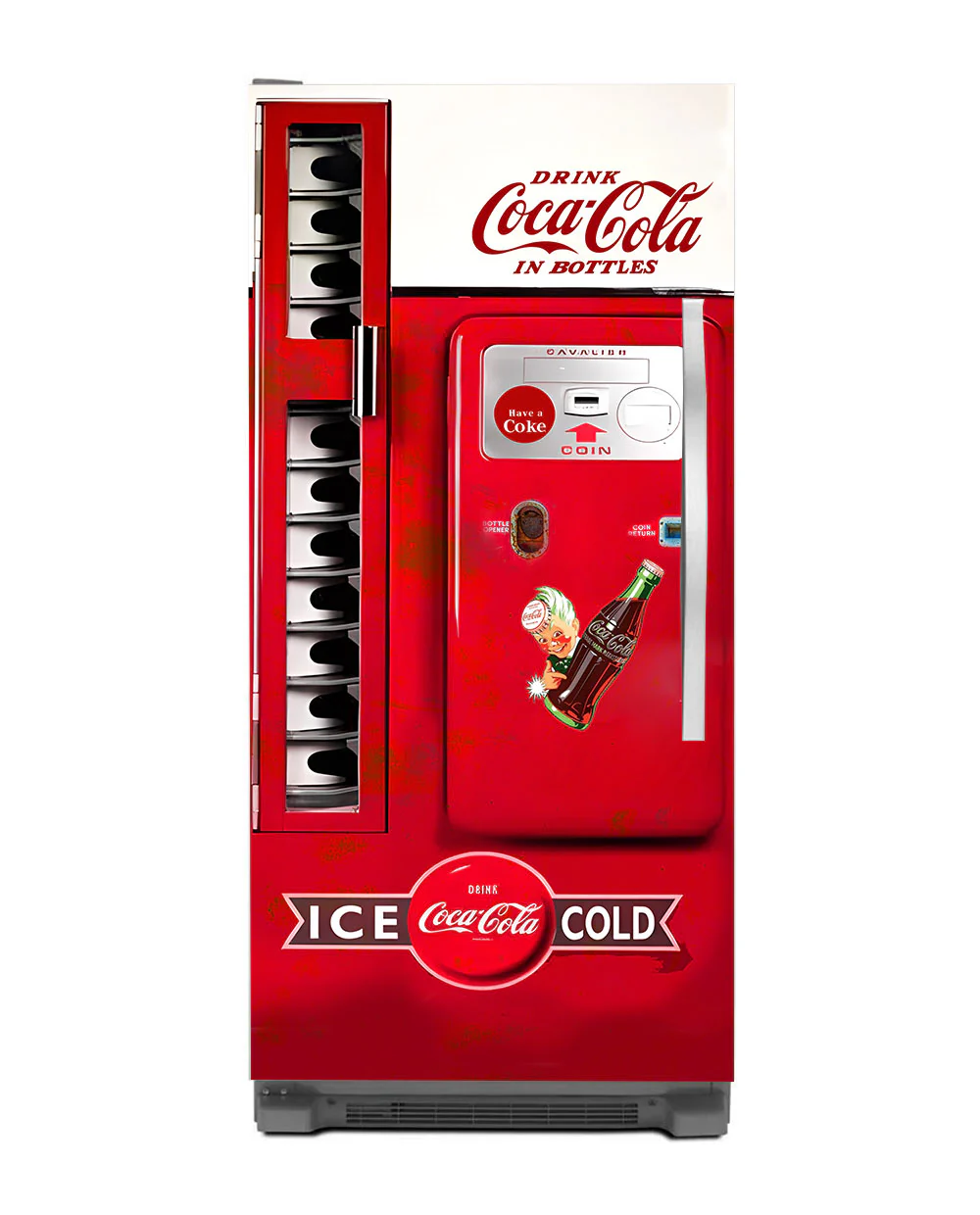 Elf Coke vending machine - Image 10