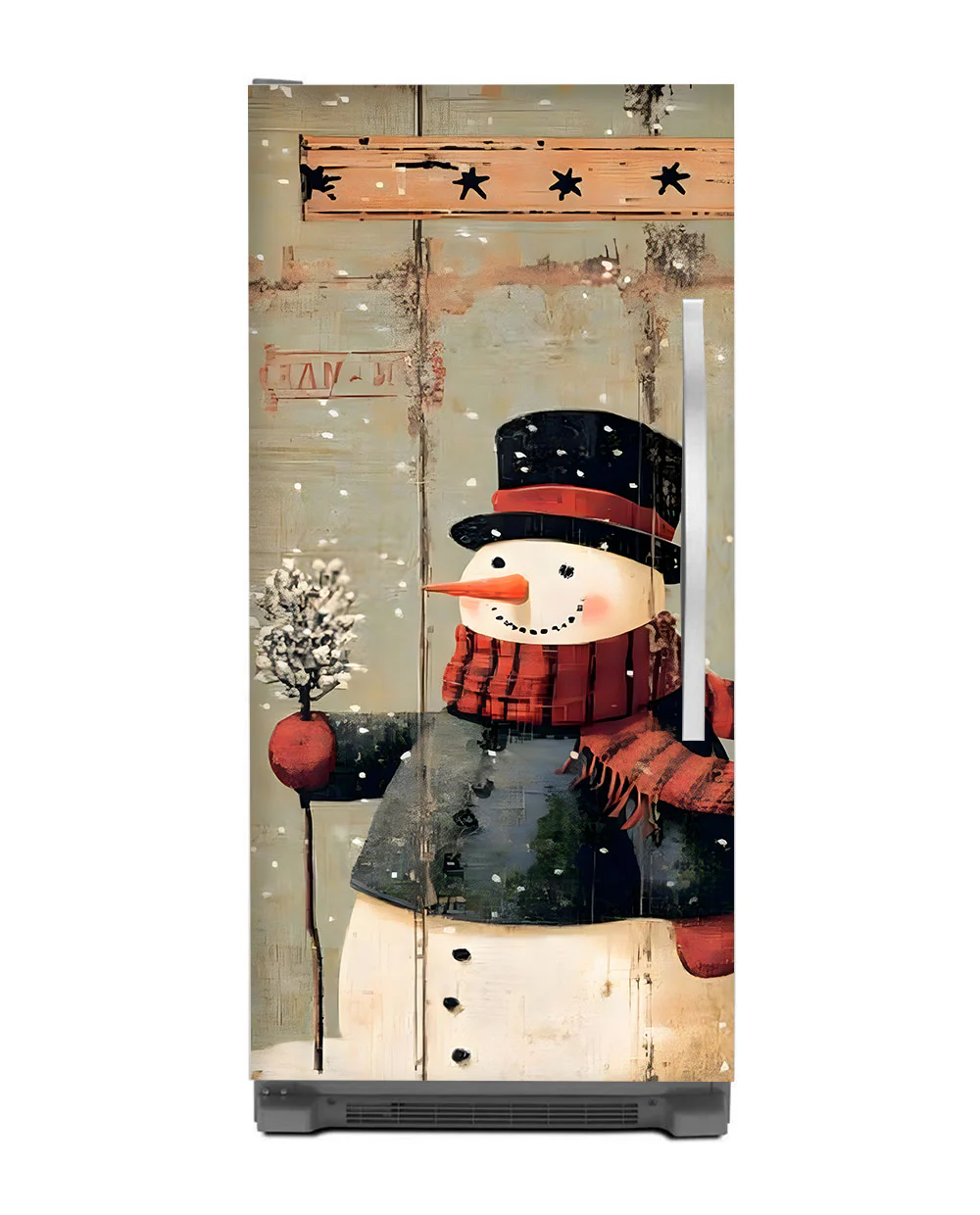 Full Snowman Fridge Magnet - Image 10