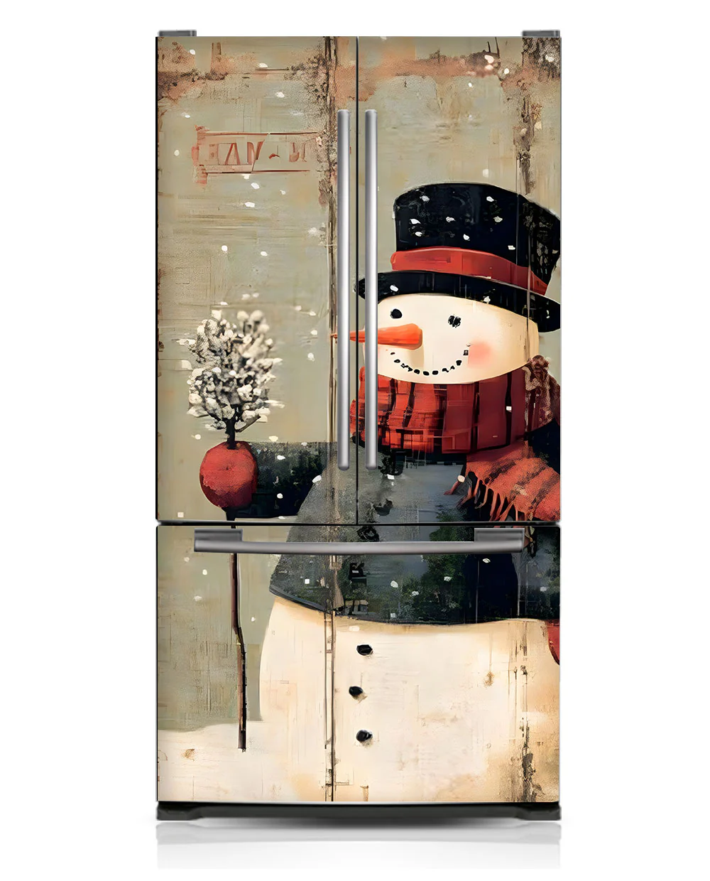 Full Snowman Fridge Magnet - Image 2
