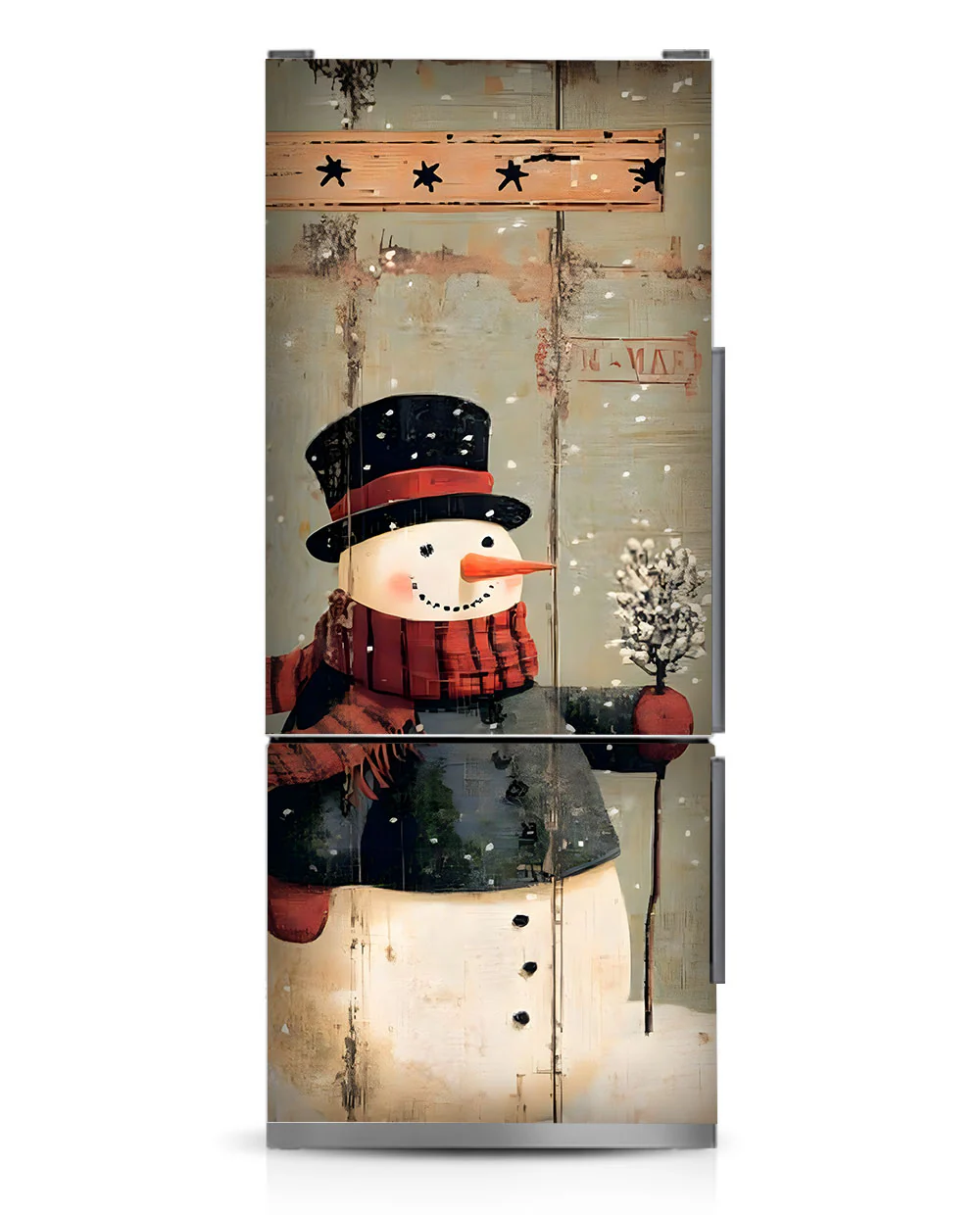 Full Snowman Fridge Magnet - Image 8