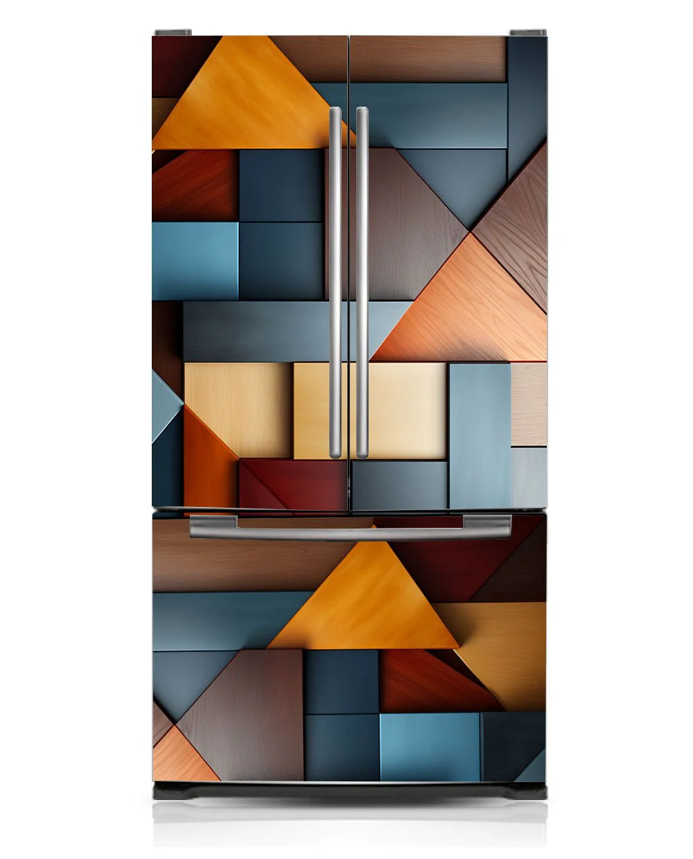 Geometrical colourful wood - Image 4