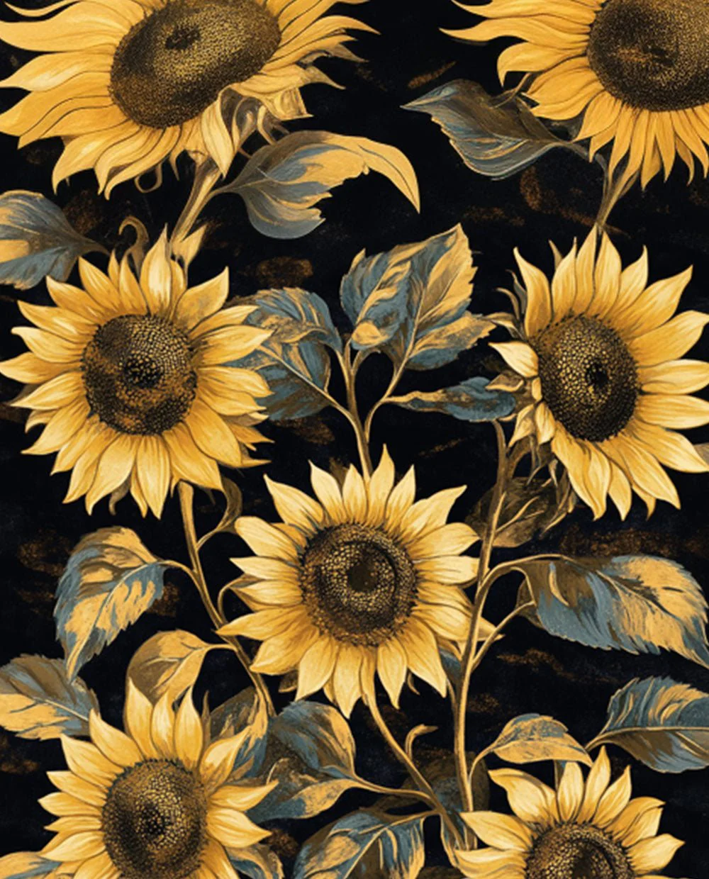 Gold Sunflowers - Image 4