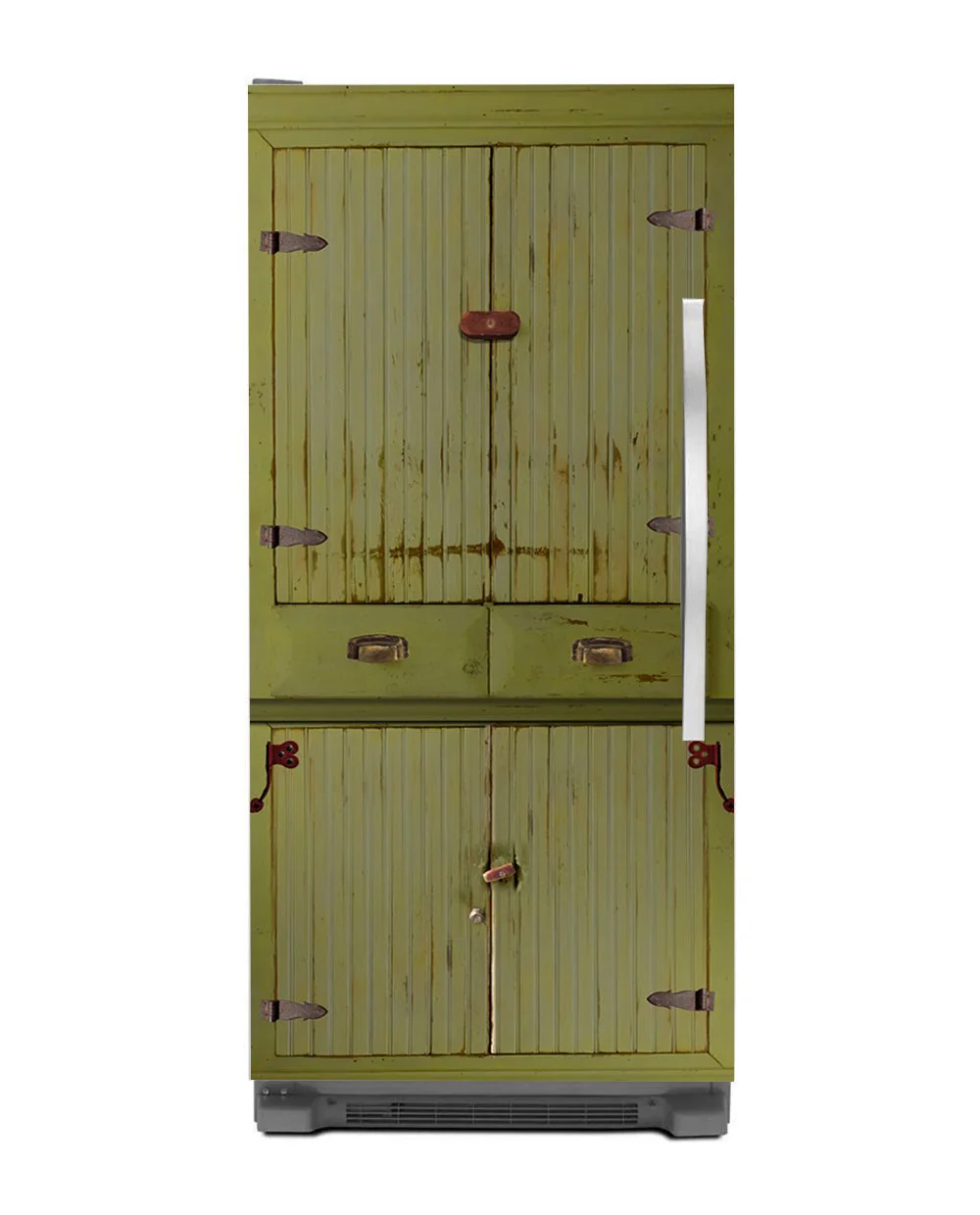 Green Antique cupboard - Image 11