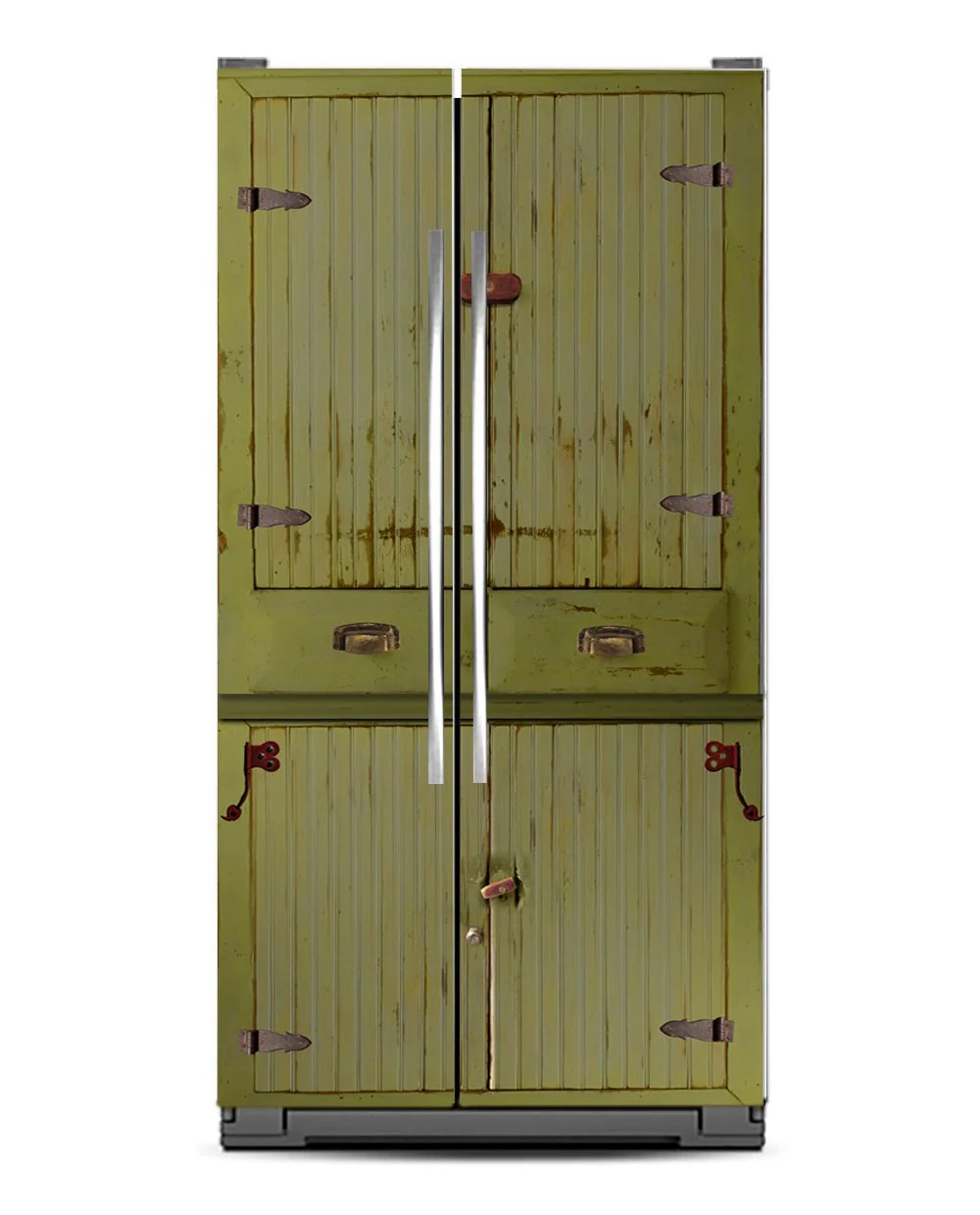 Green Antique cupboard - Image 13