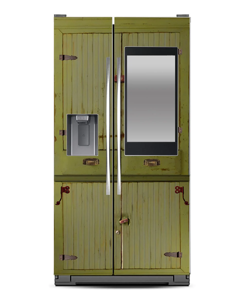 Green Antique cupboard - Image 14