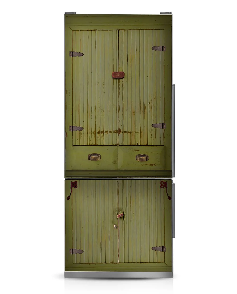 Green Antique cupboard - Image 16