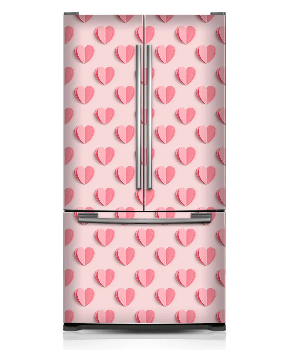 Hearts on light pink - Image 7