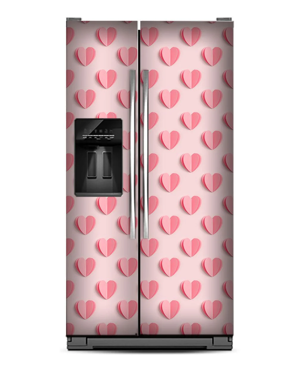 Hearts on light pink - Image 8
