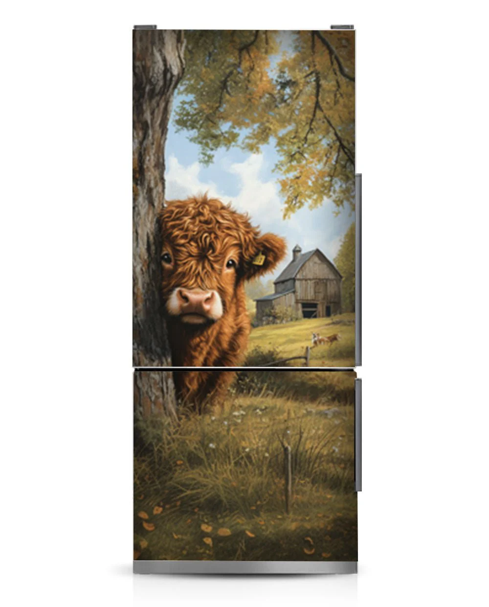 Highland calf illustration - Image 10