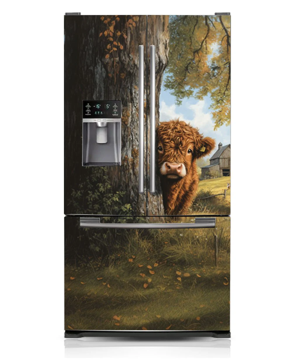Highland calf illustration - Image 2