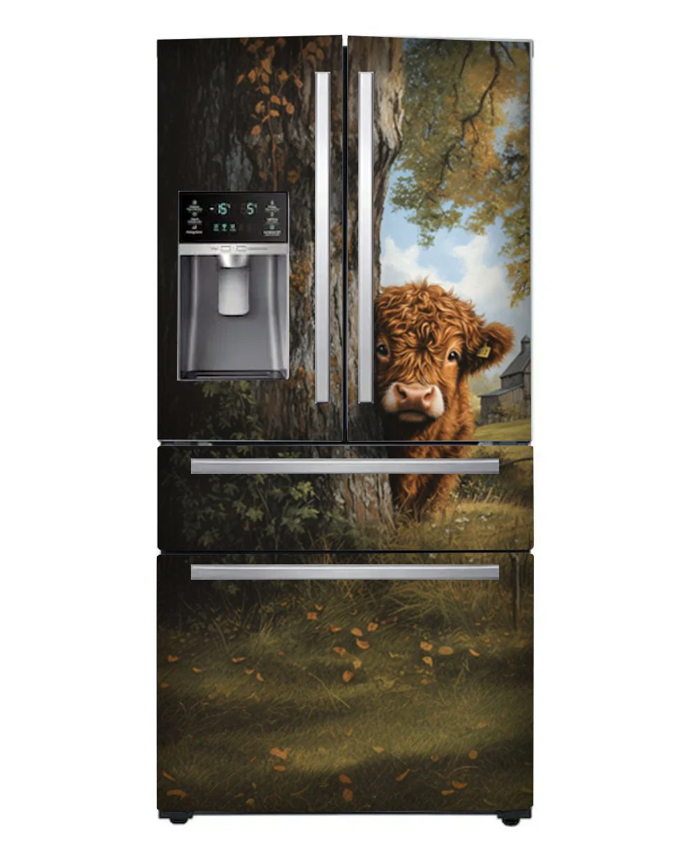 Highland calf illustration - Image 4