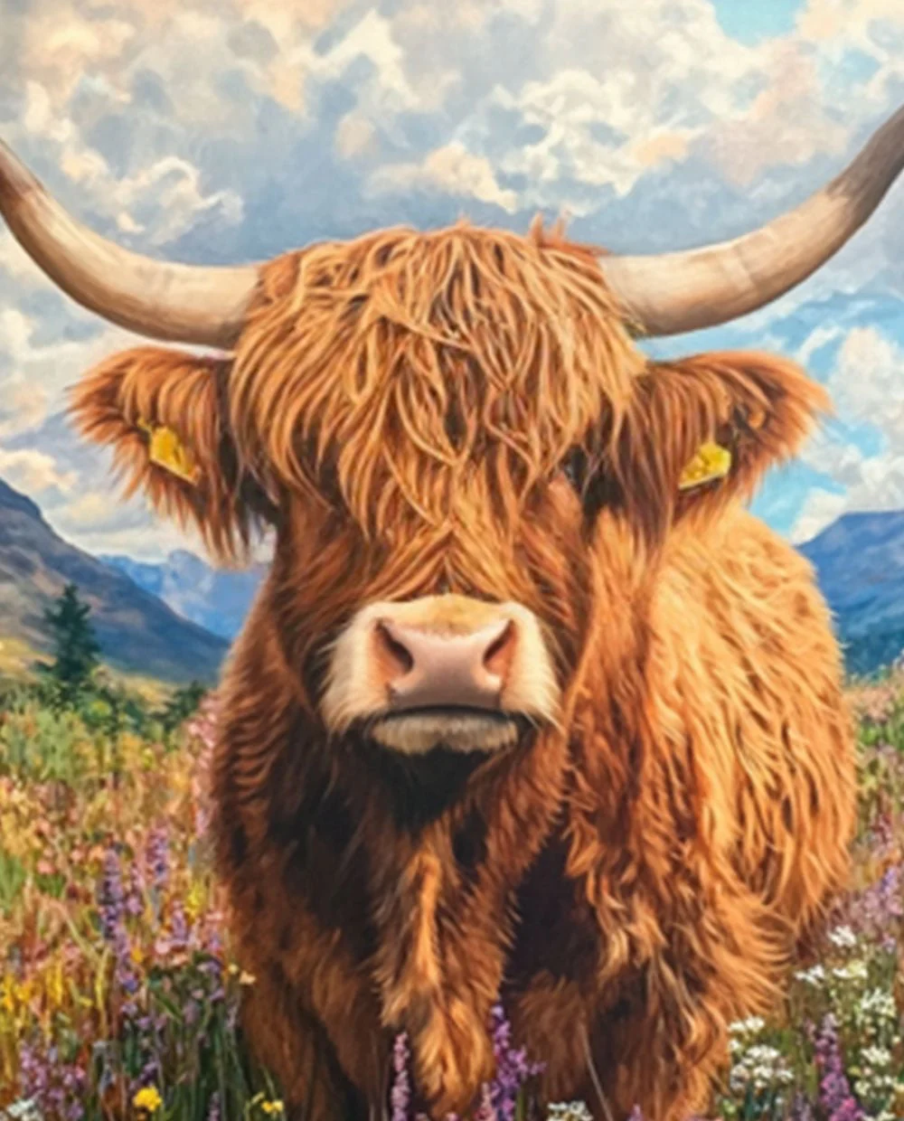 Highlander in Flowers - Image 3