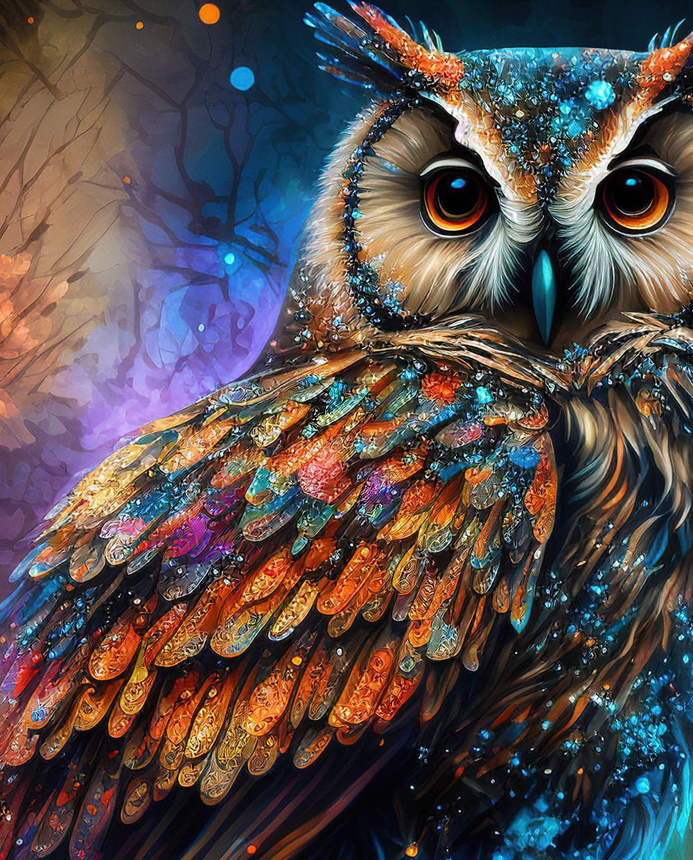 Magical owl Illustration - Image 2