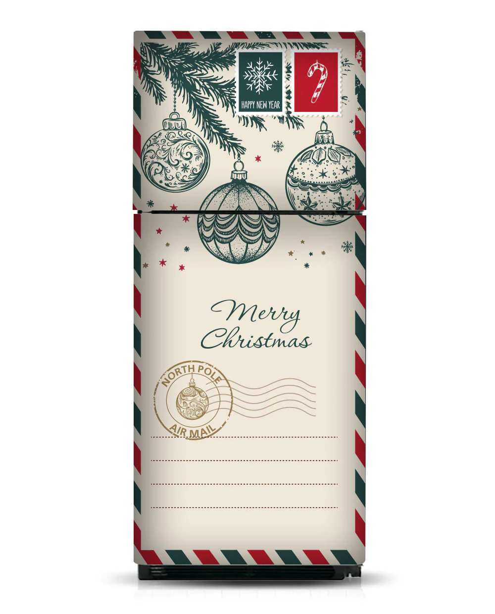 North Pole Christmas Envelope Fridge Magnet - Image 6
