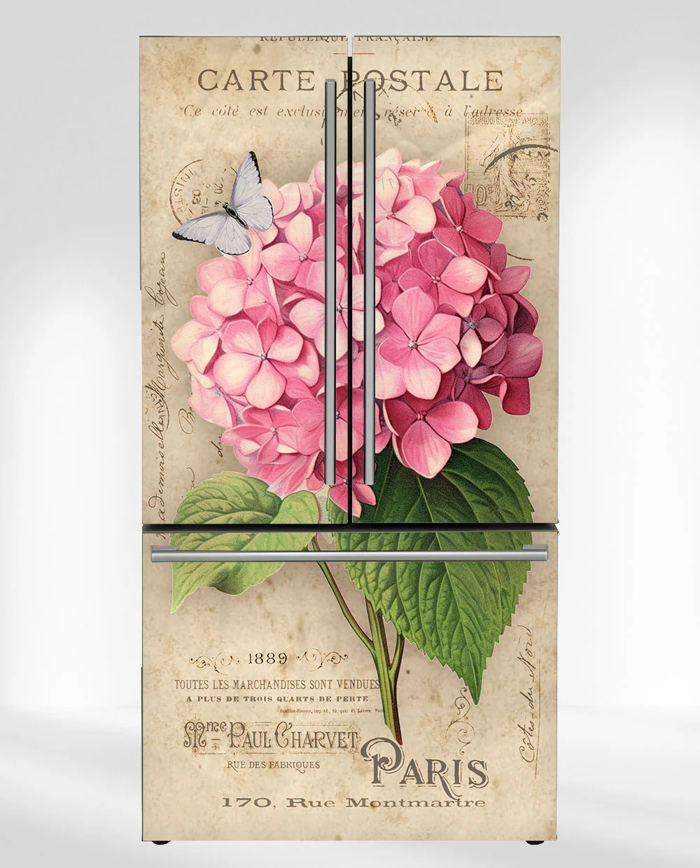 Paris Flower Postcard - Image 2