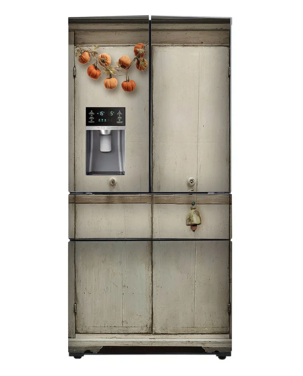 Primitive Pantry with Pumpkin Garland - Image 3