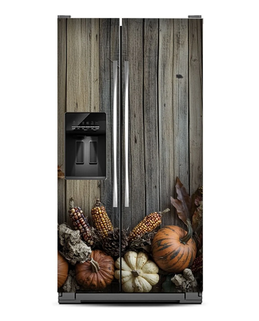 Pumpkins on wood - Image 10