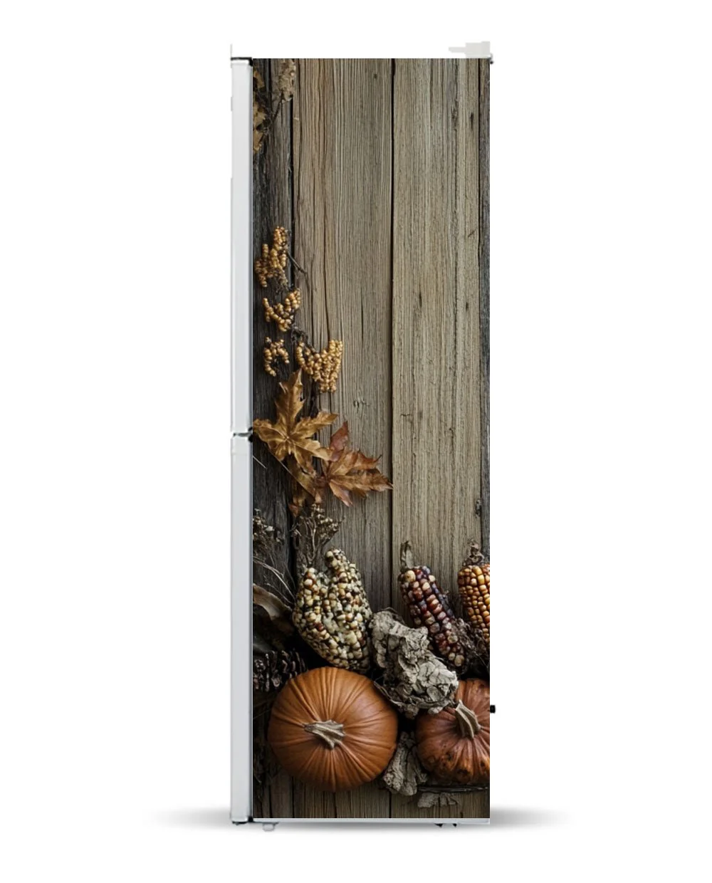 Pumpkins on wood - Image 9