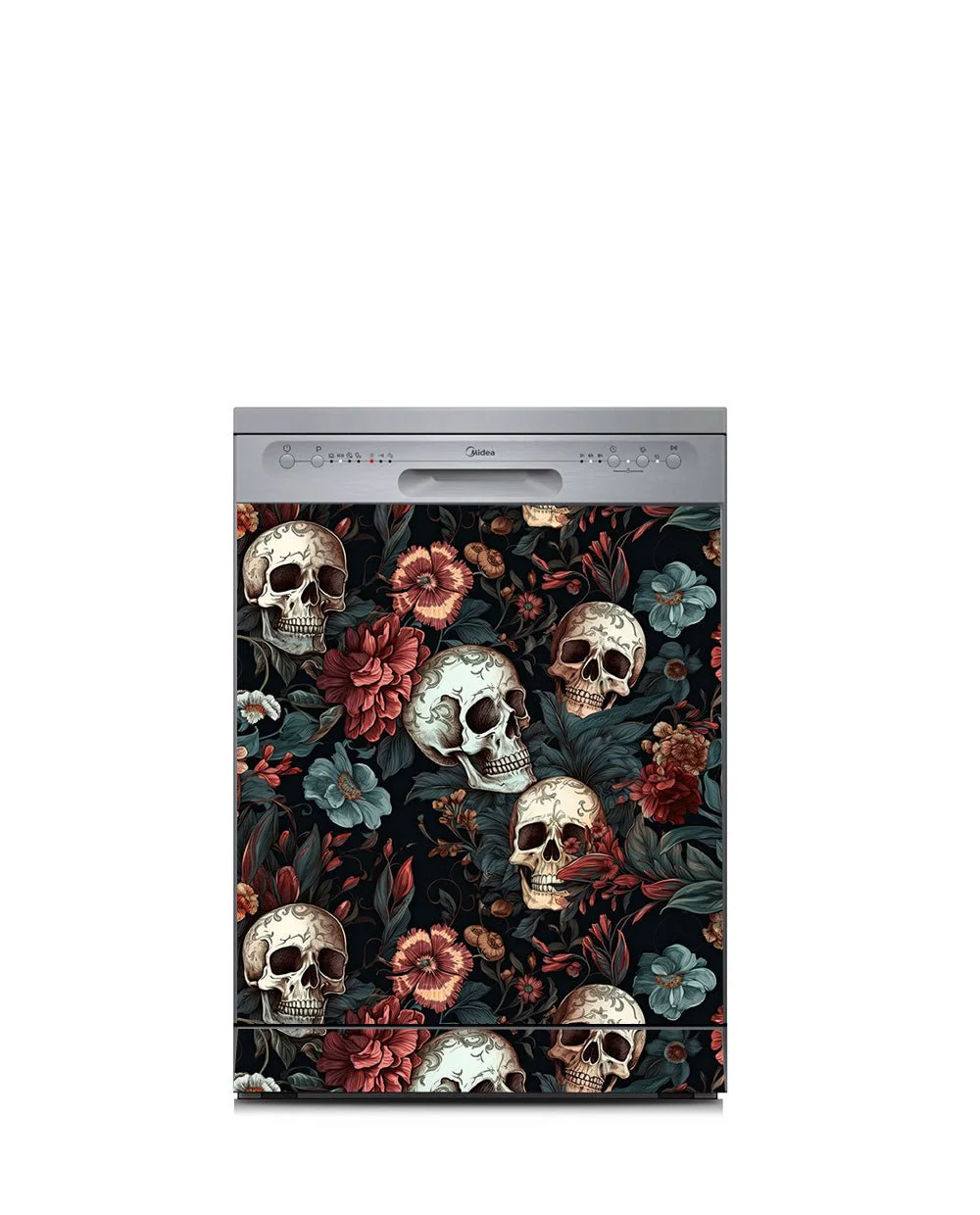 Skulls and Flowers - Image 3